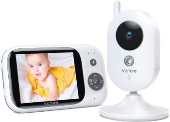 فيكتور - شاشة مراقبة الأطفال بالفيديو مقاس 3.2 بوصات 5