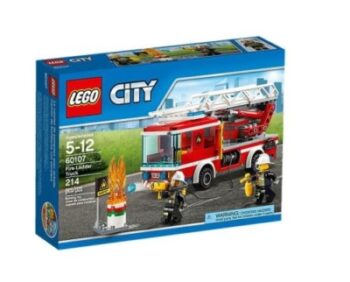 LEGO City 60107 - سيارة المطافئ مع سلم 5