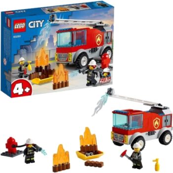 LEGO City 60280 - سيارة المطافئ مع سلم وشخصيات صغيرة 4
