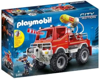 Playmobil 9466 - رجال إطفاء 4x4 مع قاذفة مائية 1