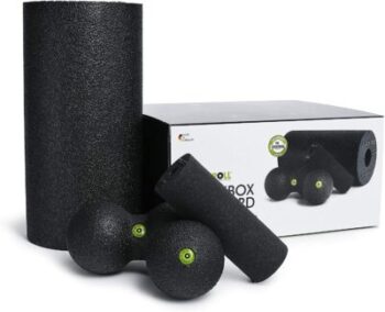 BLACKROLL® BLACKBOX | طقم مساج مع بكرة تدليك وكرة وثنائي 7