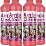 AmbiClean - مجموعة من 4 زجاجات من مزيل الترسبات السائلة 11