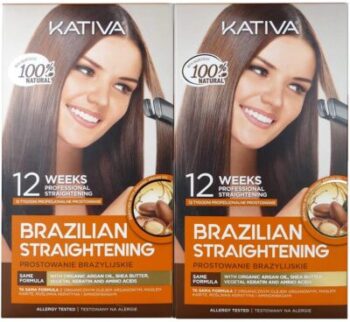 كاتيفا - مجموعة تنعيم برازيلية مع الكيراتين وزيت الأرجان 2