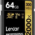 بطاقة ذاكرة Lexar Professional 64GB SDXC 11