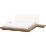 Beliani Zen - سرير مائي ياباني 160 × 200 سم 11