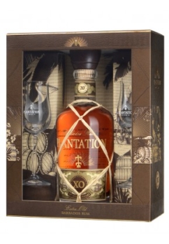 Plantation Rum XO 20th Anniversary Cof. 2 Verres 40 %