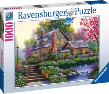 منزل ريفي رومانسي Ravensburger - 1000 قطعة 8