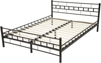 TecTake - سرير معدني 140 × 200 سم 14