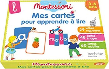 بطاقاتي لتعلم القراءة - مونتيسوري 1