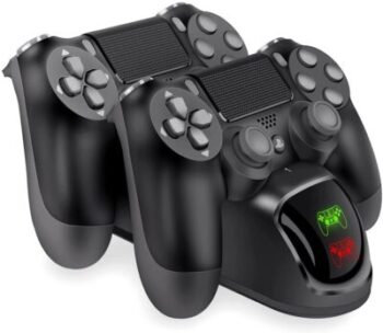 شاحن لوحدات التحكم اللاسلكية Konky PS4 5