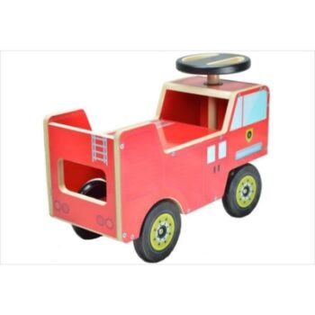 Kiddimoto - عربة أطفال خشبية لإطفاء الحرائق 25