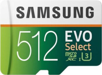 بطاقة ذاكرة Samsung EVO Select Micro SDXC 3
