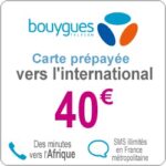 Bouygues - البطاقة الدولية 40 يورو 11