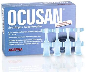 قطرات العين بجرعة واحدة من Ocusan 4