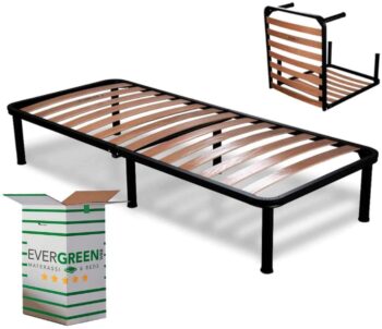 Evergreenweb - مضاءة بسيطة قابلة للطي 90 × 200 سم 5