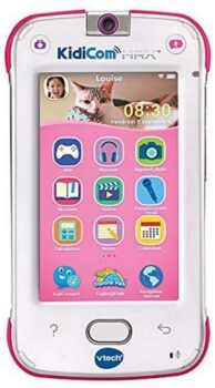 هاتف ذكي للأطفال قابل للتطوير "KidiCom Max Pink (Fr)" 76