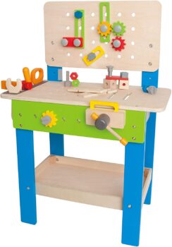 Hape - E3000 - طاولة عمل خشبية للأطفال 48