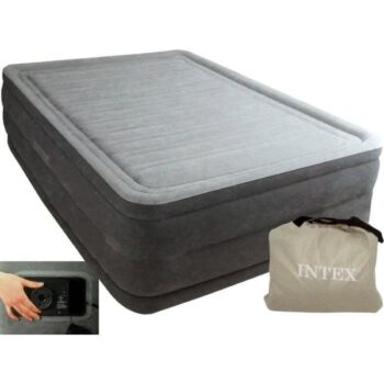 سرير قابل للنفخ من انتكس كومفورت من القطيفة لشخصين 5