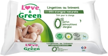 Lingettes Love & Green