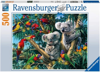 Ravensburger Koalas في الشجرة - 500 قطعة 4