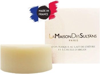 La Maison des Sultans - صابون ماسك بحليب الماعز العضوي وزيت الأرغان العضوي 1