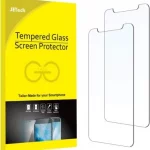 2 قطعة واقي شاشة من الزجاج المقوى لهاتف iPhone 11 Pro MAX و iPhone XS MAX JETech 16