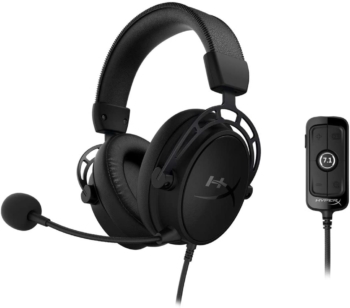 HyperX Cloud Alpha S - سماعة رأس للألعاب ، للكمبيوتر الشخصي و PS4 ، صوت محيطي 7.1 74