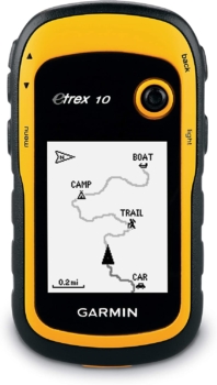 GPS portable monochrome Garmin eTrex 10