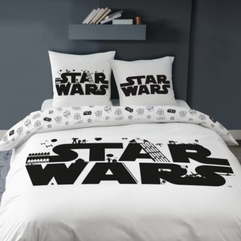 Parure de lit imprimée 100 % coton Star Wars