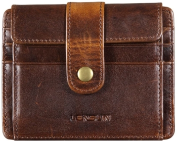 محفظة جلدية كلاسيكية للرجال من Lensun 44