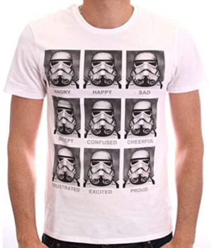 T-Shirt Star Wars - Trooper Emotions