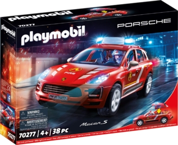 Playmobil Porsche Macan S ورجل إطفاء 11