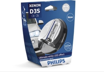 Philips - Whitevision gen2 D3S 42403WHV2S1 لمبة زينون 6