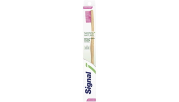 Signal Manual Toothbrush Bamboo 100 % طبيعي 1